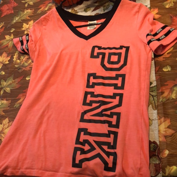 PINK Victoria's Secret Tops - Small Pink T-Shirt!!